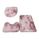thumbnail image 3 of Juego De 3 Alfombrillas De Baño Con Tapa De Inodoro Absorbente Para Bañeras, Bañera Rosa Con Violeta, 3 of 5