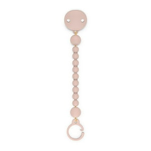 Suavinex - Broche Chupete Bolitas Silicona Colour Essence Rosa