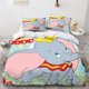 thumbnail image 1 of Dumbo Bedding Set Cartoon Duvet Cover Boy/Girl Baby Single Twin King Queen Kids Duvet Cover Set queen quilt blanket cover Bed Sheets, 1 of 5