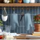 thumbnail image 2 of Juego de 2 guantes de cocina KitchenAid de silicona suave acanalada, color azul, 2 of 3