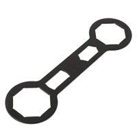 Magideal - Llave De Cubierta De Horquilla De 46Mm/50Mm, Llave De Aluminio Con Ranura Hexagonal, Llave De Amortiguadores Delanteros, Herramientas De Reparación