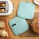 thumbnail image 2 of Agarraderas de cocina KitchenAid Gourmet Series Gridlines, paquete de 2, aqua, 2 of 7
