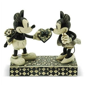 Figura Enesco Disney Traditions Jim Shore Mickey Y Minnie