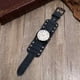 thumbnail image 5 of Accesorios Reloj de Cuero Retro Personalizado Pulsera de Cuero Ajustable para Hombre, 5 of 5