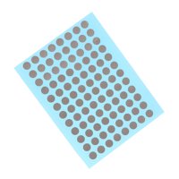 Bothyi - 1 Hoja De 88 Puntos Conductores De 6 Mm Para Controlador De Juego De Teclado Electrónico