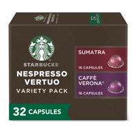 Cápsulas De Café Starbucks De Nespresso Vertuo Dark Roast De 32 Unidades