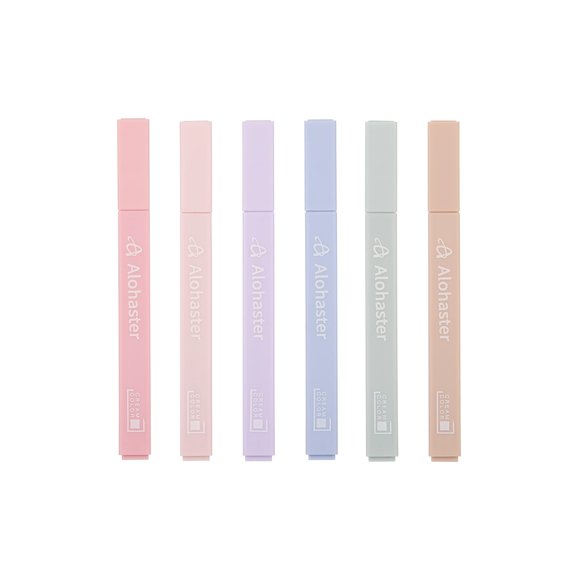 Iluminadores Alohaster HPSIZEE Aesthetic Cute, paquete de 6