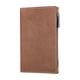 thumbnail image 3 of Paquete De Pasaporte Bolsa De Tarjetas y documentos De Gran Capacidad Para Certificados Boletos Aéreos Marrón, 3 of 5