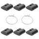 thumbnail image 1 of Juego De Anillos De Buje Libre De Acero Para Bicicleta De 8 Piezas, 1 of 5