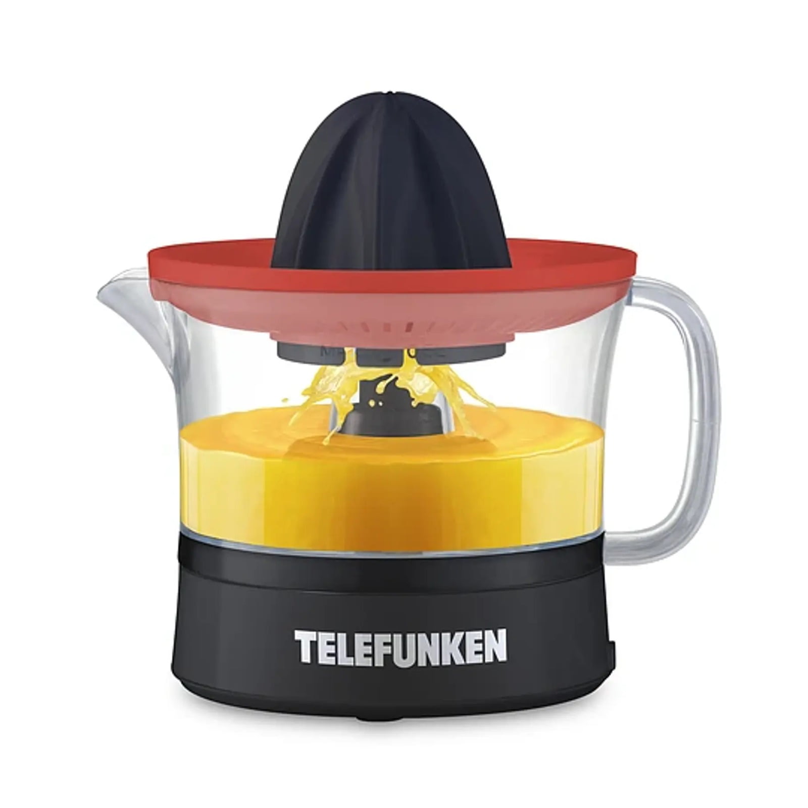 Exprimidor Eléctrico Telefunken Tfl Juicer 500 Color Negro Frutas Limón Naranja