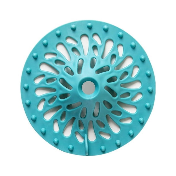 1pc Silicone Sink Drain, Anti-Clogging Floor Drain Cover, Sink Filter, Hair Filter, Deodorant Plug, Shower Bathtub Floor Filter