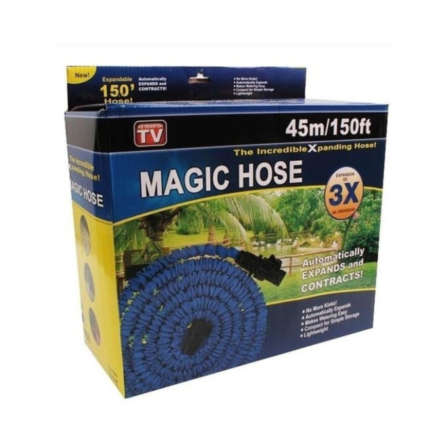 Clickdescuento - Manguera Retractil 45 Metros Azul