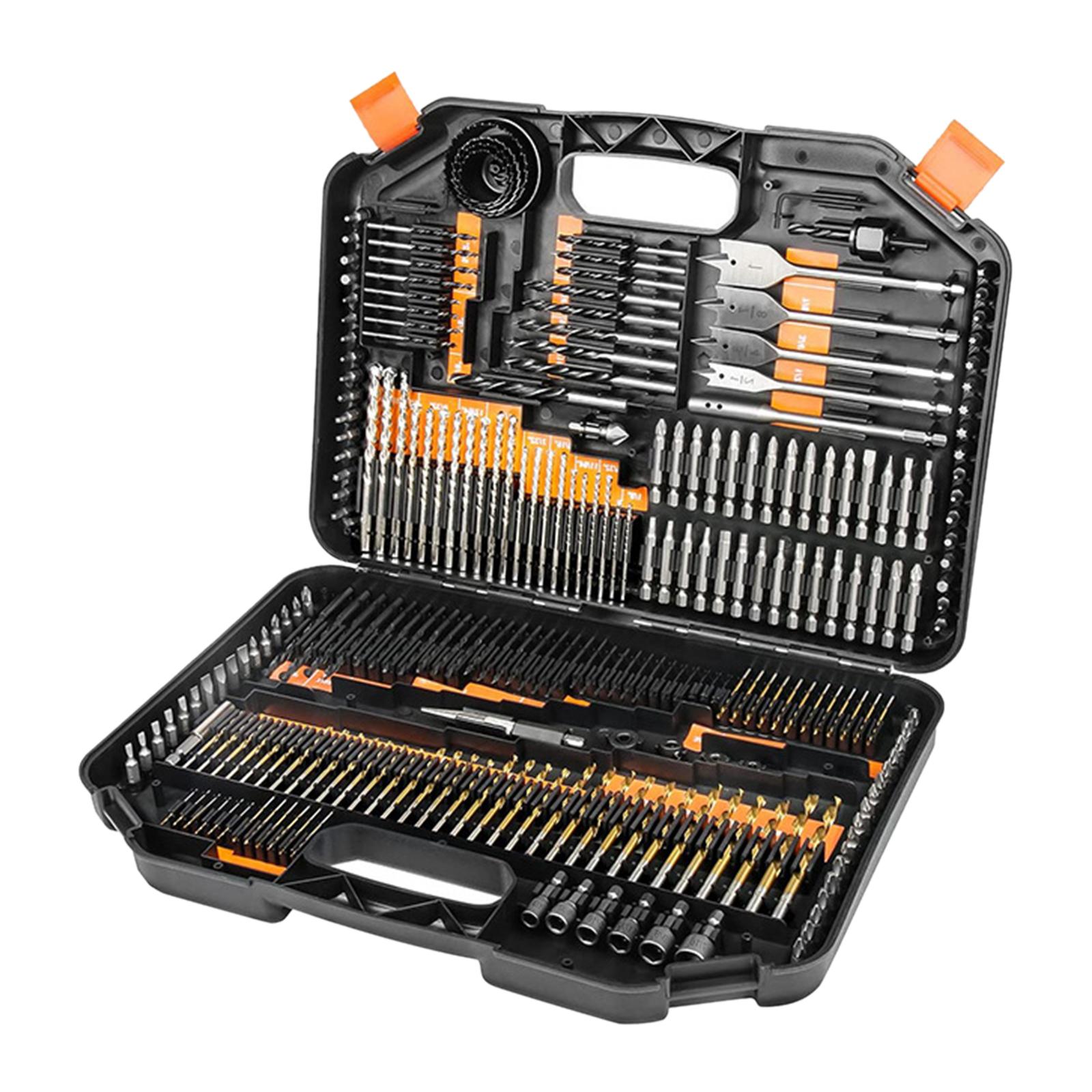 Ioensy - 246 Piezas De Accesorios De Herramientas Eléctricas De Brocas Multiusos Para Proyectos De Bricolaje