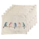 thumbnail image 2 of Set 6 Individuales de Lino 35x45 Tela Repelente a Liquido - antimancha m24, 2 of 5