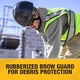 thumbnail image 4 of Gafas de seguridad DEWALT DPG109 polarizadas con protección UV antideslizante, 4 of 6
