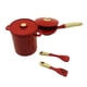 thumbnail image 5 of Utensilios De Cocina Para Casa De Muñecas A Escala 1:12 Para Niños Unisex 5 6 Regalos De Cumpleaños Rojo, 5 of 5