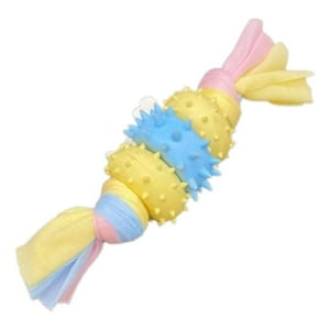 Genérico - Set 3 Juguetes Para Mascota Cuerda Con Goma Perros Lau