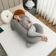 thumbnail image 5 of Cojín Almohada Maternal con Funda Extra Suave Gris, 5 of 8