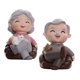 thumbnail image 2 of 2 Estatuas En Miniatura Para Abuela Y Abuelo, Mu?ecos Para Decoración De Tartas De Escritorio, 2 of 5