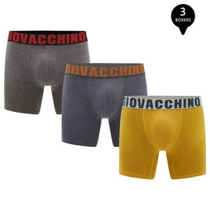 Giovacchino - Pack De 3 Boxer Medio Algodon Hombre
