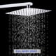 thumbnail image 3 of Juego de grifos de ducha Heable Chrome con ducha tipo lluvia de 20 cm, 3 of 7