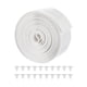 thumbnail image 5 of Correa de vinilo para silla, correas de repuesto para muebles de terraza y jardín, fabricadas en PVC, fáciles de instalar (hazlo tú mismo). Ahorra en sillas Rasis de exterior. Blanco, 5 of 5