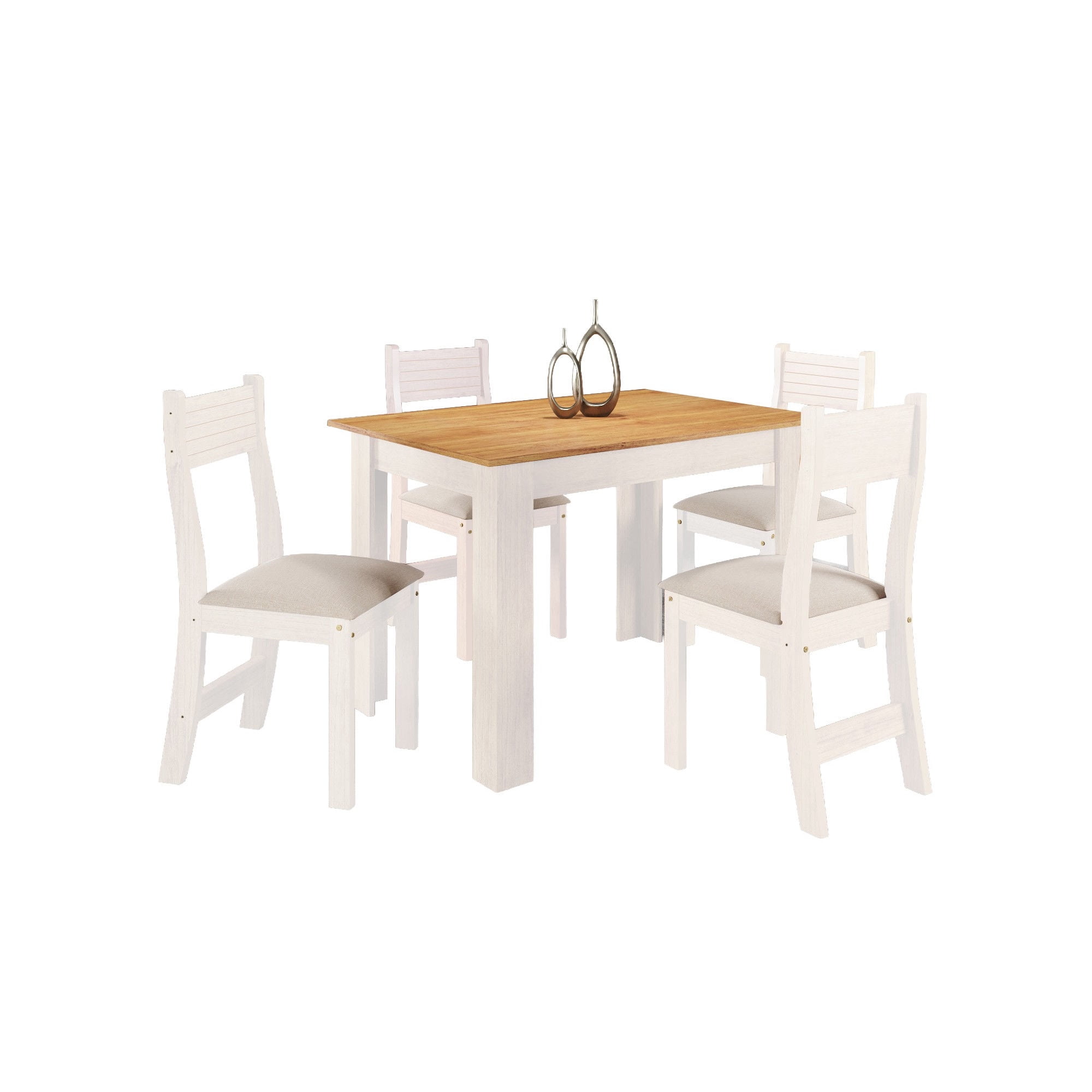 Altavision - Comedor Adriana 4 Sillas Mdp