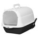 thumbnail image 4 of Caja De Arena Para Gatos Con Capucha Inodoro Para Gatos Cerrado Y Cubierto Caja De Arena Duradera Para Mascotas De Mano Negro, 4 of 5