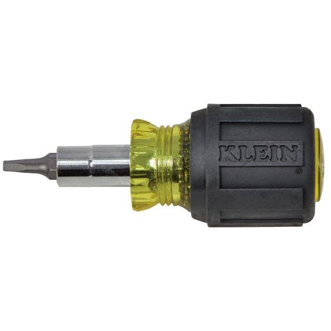Destornillador Klein Tools 32562, 6 En 1, Stubby Multibit