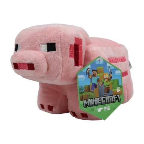 Peluche Minecraft Cerdo 25 Cm Colección