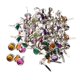 thumbnail image 4 of 100 Piezas De Sujetadores De Papel Con Cabeza De Diamantes De Imitación De Metal De Colores Surtidos De 7 Mm, 4 of 6