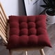 thumbnail image 1 of Xiao Hua Cojín Delgado para Silla de Comedor Rojo Vino -1 Pieza, Cojín de Encaje Acolchado Que Reduce la Presión, Cojín Antideslizante para Silla de Comedor para Sala de Estar Silla de Ocio, 15.75 X, 1 of 4