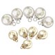 thumbnail image 4 of 10pcs 16mm perlas de plástico botones colgantes de los encantos para DIY costura Scrapbooking, 4 of 5