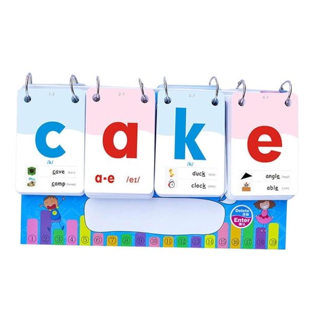 Juegos De Ortografía De Palabras Para Niños Pequeños Phonics Alphabet Flashcards Para 3 4 5 6 Años 4 Ortografía