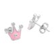 thumbnail image 2 of Aros Corona de Princesa Plata 925 para Niñas | Regalo con Significado, 2 of 3