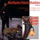 thumbnail image 5 of Luz de collar para perros para paseos nocturnos - Luz nocturna con clip para perros con flash, luz LED impermeable para caminar para mascotas, 5 of 5