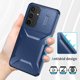 thumbnail image 2 of Funda Resistente para Samsung Galaxy S25 FE con Tapa Deslizante y Protección Militar Azul, 2 of 6