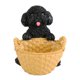 thumbnail image 1 of Estatua Perro Caja Almacenamiento Negro, 1 of 3