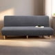 thumbnail image 3 of Funda De Futon Cuadrille Gris, 3 of 5