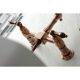 thumbnail image 3 of Grifo Kingston Brass Heritage de puente para montaje en pared con rociador, 3 of 9