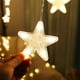 thumbnail image 2 of Guirnalda LED Decoración Cortinas Estrellas Luz Cálida, 2 of 3