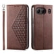 thumbnail image 2 of Funda Flip FOXDOCK para OnePlus Nord 4 5G , Estilo Billetera con Diseño Rombo, Correa de Mano y Soporte, Uso Diario, 2 of 6
