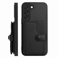 Foxdock Funda Para Samsung Galaxy S21 Fe Con Bloqueo Rfid - Diseño Elegante Con Cierre De Botón