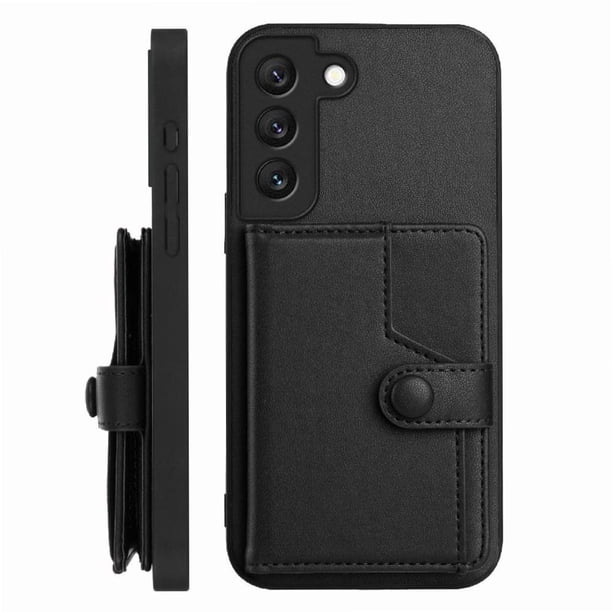 FOXDOCK Funda para SAMSUNG Galaxy s21 FE con Bloqueo RFID - Diseño Elegante con Cierre de Botón