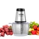 thumbnail image 1 of Procesador de alimentos VEVOR, picadora eléctrica, 400 W, 2 velocidades, 2 litros, 1 of 9