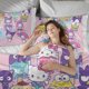 thumbnail image 4 of Sanrio Soft 3D Printed Duvet Cover Bedding Set with Comforter Cover 3 Piece Set, 4 of 5