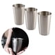 thumbnail image 1 of Xiao Hua Juego de 3 Piezas de Tazas de Acero Inoxidable de Alta Calidad - Tazas de metal de Alta Calidad - Tazas Apilables y Duraderas, Tazas para Cerveza Fría, Adecuadas para Viajes y Actividades, 1 of 4