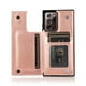 thumbnail image 1 of PU Leather Card Holder Wallet Case For Samsung Galaxy S23 S22 S21 S20 Note 20 Ultra Plus Kickstand Durable Shockproof Cover, 1 of 3
