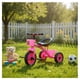 thumbnail image 4 of Triciclo Infantil Bici Con Canastos y Cintas Rosado, 4 of 6