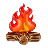 Magideal - Fogata Inflable Inflables De Halloween Configuración De Escena Acampar Durante La Noche Decoración De Jardín Fogata Decoración De Fiesta Patio De Césp